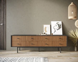 купить Комод с восемью ящиками "Emerson" арт EM03 в интернет-магазине