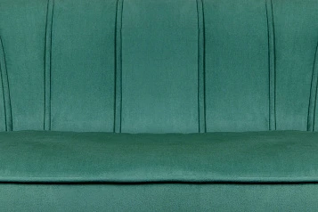 Диван ракушка для гостиниц Pearl Triple Green V2