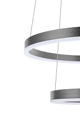 Люстра Orblaze 2 rings 600 black в интернет-магазине