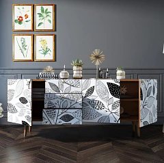 красивые Комод "Berber" удлиненный принт 9 арт BB11/Print_09