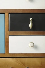 стильные Комод для белья «Aquarelle Birch» 10 ящиков арт RE-19ETG/4