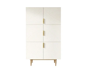 фото Большой комод с шестью дверками "Line" LN04/GR1/beige в интерьере