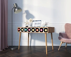 купить красивый Стол рабочий "Berber" малый принт 37 арт BB32/Print_37