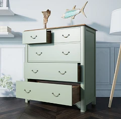 купить стильный Комод Olivia на пять ящиков арт GA2005 в интернет-магазине