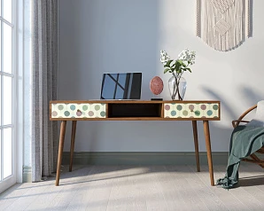 купить стильный Стол рабочий "Berber" принт 24 арт BB18/Print_24