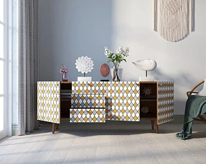 красивые Комод "Berber" удлиненный принт 22 арт BB11/Print_22