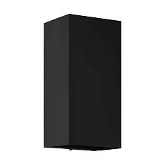 купить стильные 900189 Уличный настенный светильник EREMITANA, LED GU10, 2X2,8W, 2X250lm, IP55, L110, H240, A110, сталь с цинковым покрытием, черный в интернет-магазине