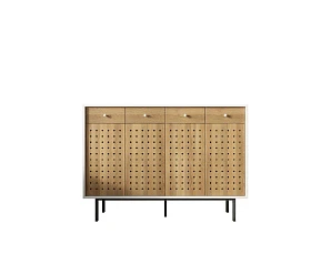 фото Комод большой с дверками и ящиками KOTO арт KT21 в интерьере