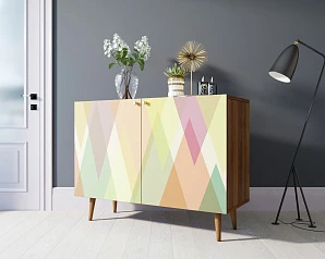купить Комод "Berber" две дверки 16 принт арт BB04/Print_16 в интернет-магазине