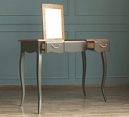 заказать Туалетный стол "Leontina Black" арт ST9309BLK в интернет-магазине