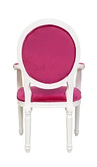 Мягкий стул с подлокотниками Diella Pink в интернет-магазине