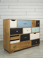 заказать Комод «Aquarelle Birch» 14 ящиков арт RE-13ETG/4 в интернет-магазине