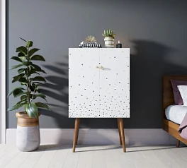 купить стильные Комод на высоких ножках "Berber" 15 принт арт BB09/Print_15 в интернет-магазине