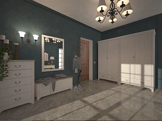 фото Комплект для прихожей "Оливия" в бежевом цвете арт 1879