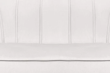 Диван ракушка Pearl Double Beige на черных ножках в интернет-магазине