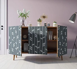 Комод "Berber" три дверки 18 принт арт BB01/Print_18 на заказ