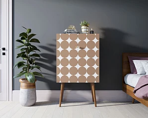 купить красивые Комод на высоких ножках "Berber" 17 принт арт BB09/Print_17