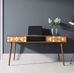 купить красивый Стол рабочий "Berber" принт 14 арт BB18/Print_14 в интернет-магазине