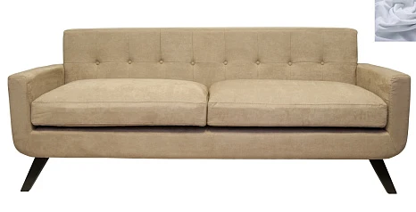 купить красивые Диван скандинавский на ножках Uter серый