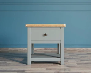 Тумба "Jules Verne" низкая серая арт JV10ETGG в интерьере