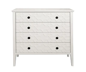 фото Дизайнерский комод Friz White в интерьере