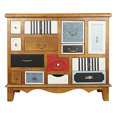 Комод "Gouache Birch"  темный арт M10594ETG/1 на заказ