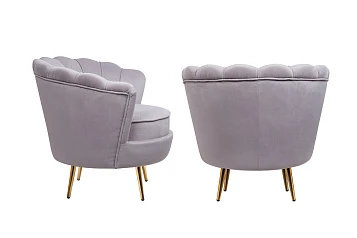 Комплект кресел ракушка Pearl Grey