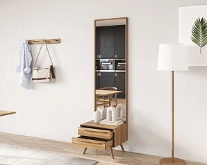 Зеркало "Bruni" с тумбой арт BR50