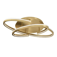 красивые 390534 Светодиодный настенно-потолочный светильник с регулировкой цветовой температуры BOGADO, 40W(LED) ,2200-6500K, 7000lm, сталь, золотой, белый на заказ