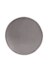 Пуф Pearl Adorn Grey на черных ножках в интернет-магазине