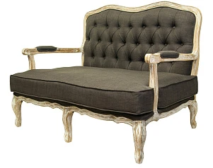 купить стильный Прямой диван модерн Yareli Brown V2 голубой в интернет-магазине