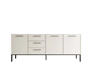 красивые Комод с тремя дверками и тремя ящиками "Nicole" арт NEM07