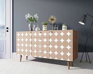 Комод "Berber" с ящиками 17 принт арт BB14/Print_17 на заказ