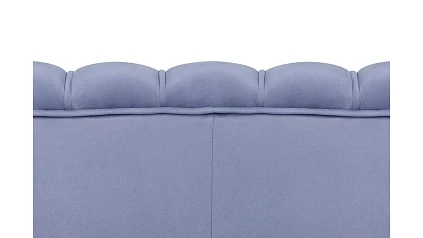 Комплект кресел и дивана ракушка Pearl Double Blue в интернет-магазине