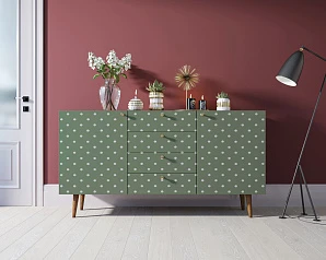 Комод "Berber" с ящиками 12 принт арт BB14/Print_12 на заказ