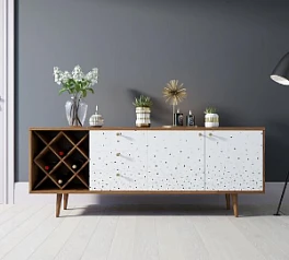 заказать Комод "Berber" удлиненный с бутылочницей 15 принт арт BB15/Print_15 в интернет-магазине