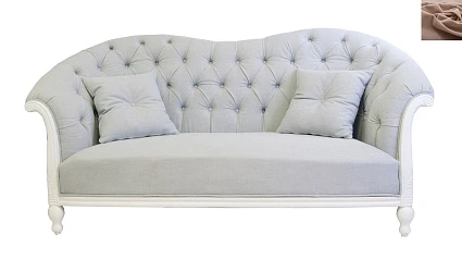 красивый Французский диван Velina бежевый на заказ