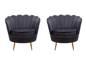 Комплект кресел ракушка Pearl Black