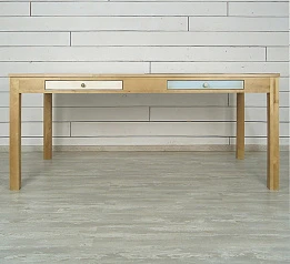 красивые Стол "Aquarelle Birch" светлый арт RE-21ETG/2 на заказ