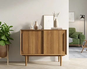 Комод в Скандинавском стиле "Bruni" две дверки арт BR25 на заказ в интернет-магазине