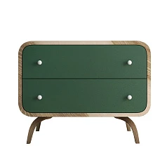 красивые Комод "Ellipse" с двумя ящиками арт EL02G