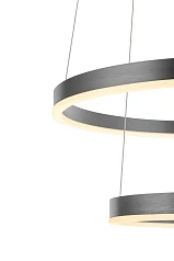 купить Люстра Orblaze 2 rings 600 black