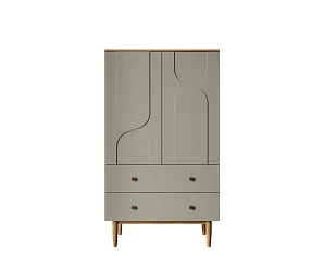 купить стильный Комод с двумя дверками и двумя ящиками "Arka" AR14-F2 в интернет-магазине