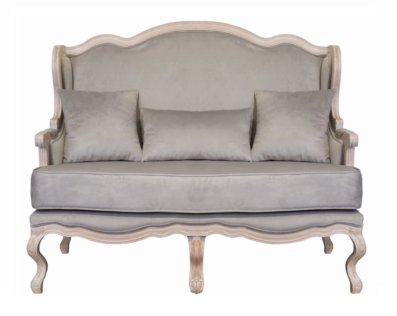 фото Двухместный дизайнерский диван Brody Double grey в интерьере