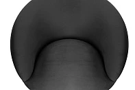 фото Мягкое кресло для гостиниц Small Benee Black в интерьере