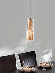 купить стильные Подвесной потолочный светильник (люстра) PINTO GOLD