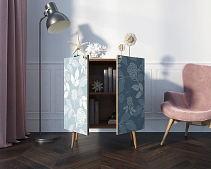 Комод "Berber" две дверки малый 39 принт арт BB38/Print_39 в интернет-магазине