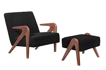 купить стильное Кресло с пуфом Arrow BR V3