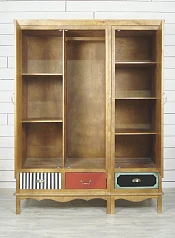 Шкаф трехстворчатый "Gouache Birch" арт М10527/3ETG в интерьере