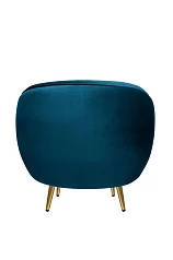 Мягкое кресло для гостиниц Small Benee Izumrud в интерьере